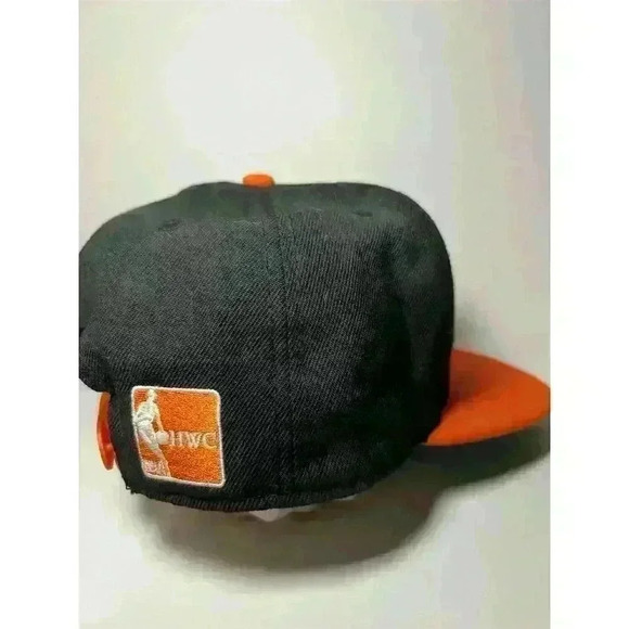 New York Knicks Snapback Hat New Era 9Fifty Hardwood Classics Black - Picture 5 of 10